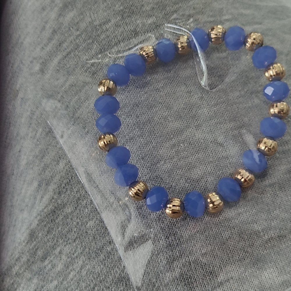 Blue stone bracelet
